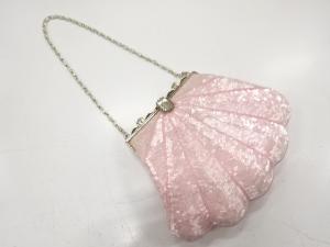 ビーズ　ハンドバッグ